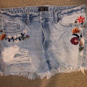 Abercrombie & Fitch Denim Shorts